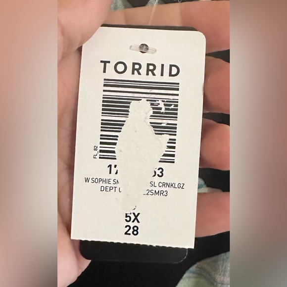 NWT Torrid Sophie Crinkle Gauze Swing Cami Size 5X - Picture 11 of 12